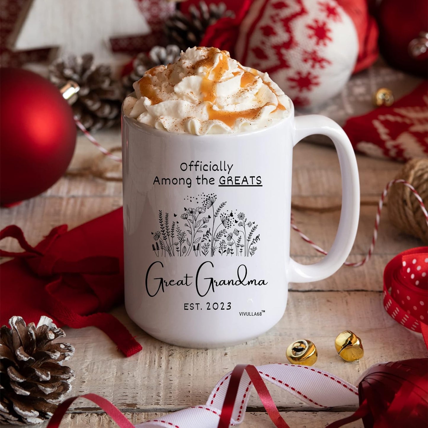 mailabeeus Great Grandma Mug 2023, New Great Grandma Gifts, Youre Going To Be Great Grandparents Gifts, Presents For Great Grandma Pregnancy Announcement, Happy Mothers Day Gifts for Great Grandmother