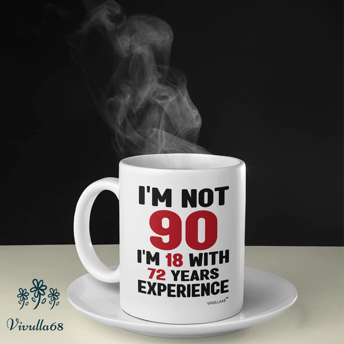 mailabeeus 90th Birthday Gifts For Women Men, 90 Year Old Birthday Gifts For Women, 90th Birthday Gift Ideas, Gifts For 90 Year Old Woman Man, 90 Yr Old Birthday, 90th Birthday Cups For Grandma Grandpa