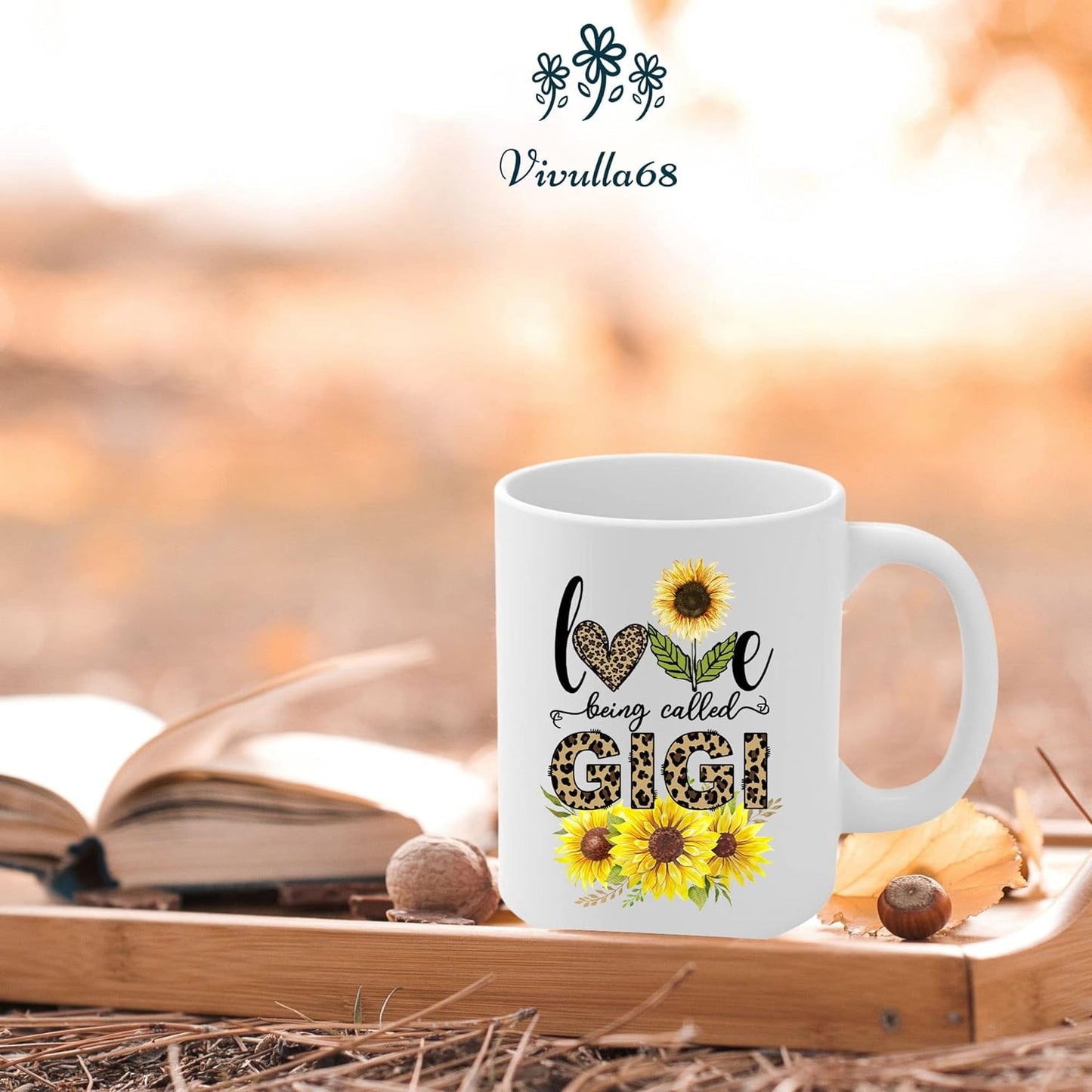 mailabeeus Love Being Called Gigi Mug, Best Grandma Ever Gifts, Grandma Gifts From Grandchildren, Best Grandmother mug, Birthday Mother's Day Gifts for Gigi