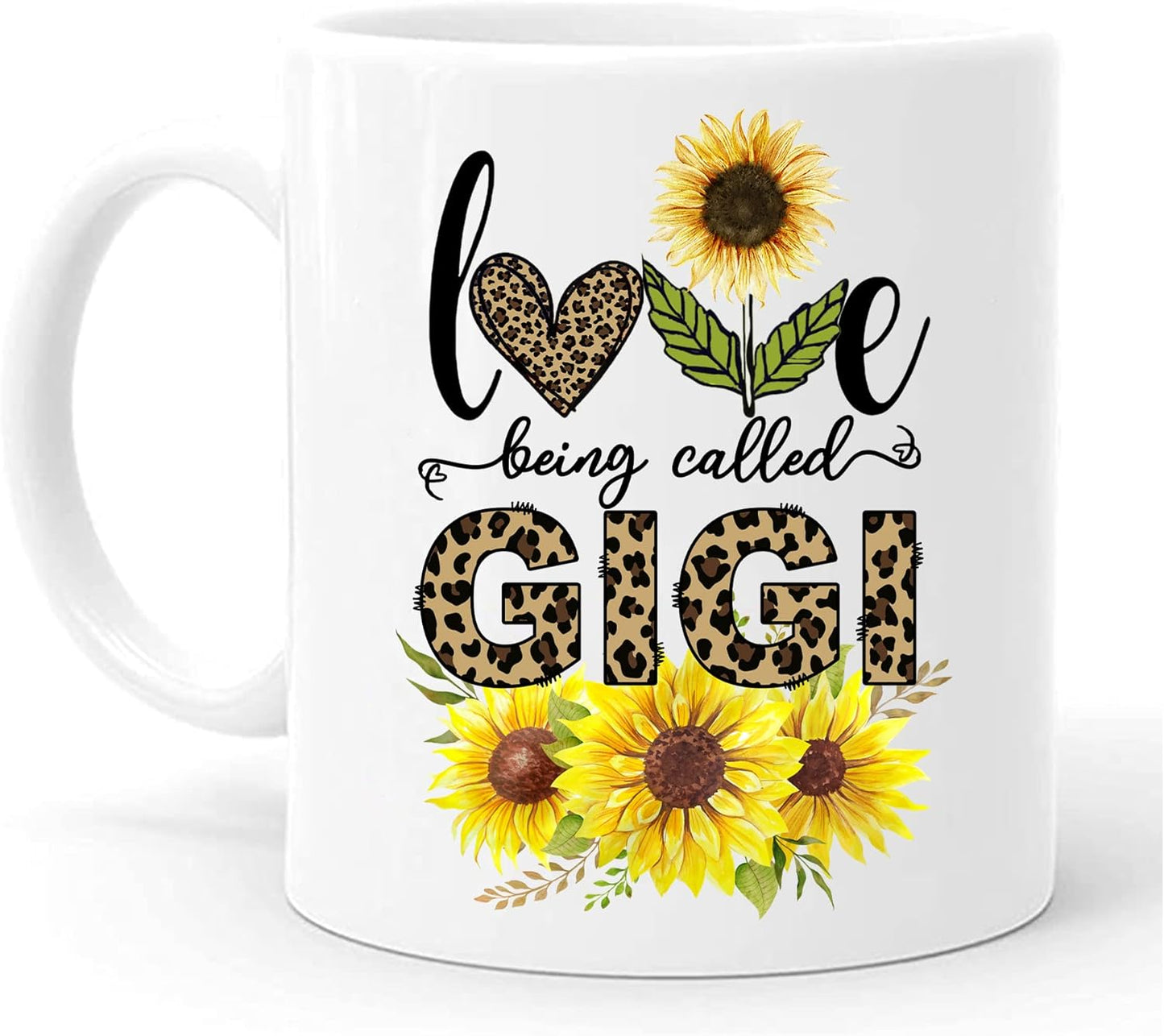 mailabeeus Love Being Called Gigi Mug, Best Grandma Ever Gifts, Grandma Gifts From Grandchildren, Best Grandmother mug, Birthday Mother's Day Gifts for Gigi