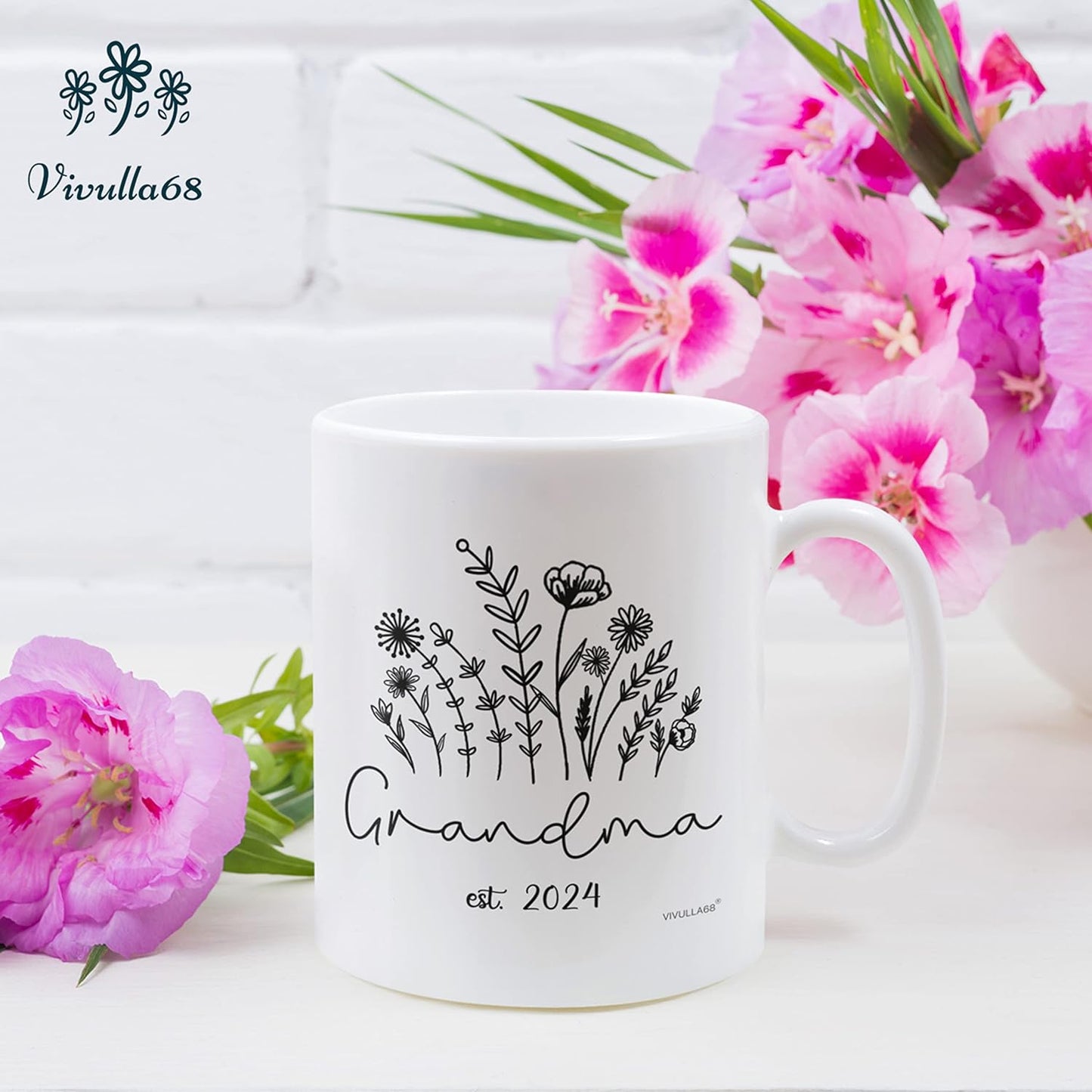 Promoted To Grandma 2024 Mug, Promoted To Grandma Mug, New Grandma Gifts First Time, Grandma Mugs Coffee Gift For New Grandma, Grandma To Be Gifts, Grandmother To Be Gifts, Gifts For Grandmother To Be