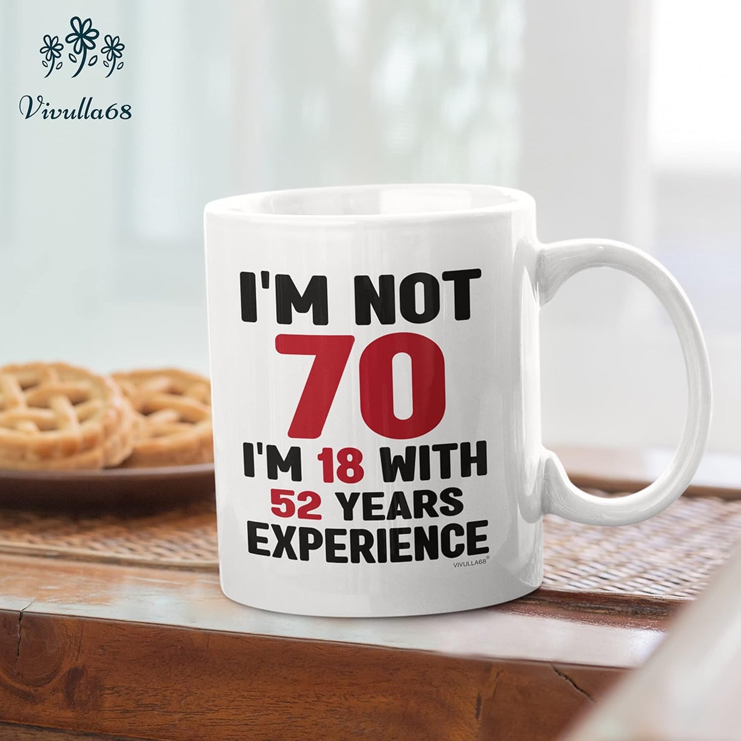 mailabeeus 70th Birthday Gifts For Men Women, Mens 70th Birthday Gift Ideas, 70 Year Old Birthday Gifts For Men Women, 70 Birthday Gifts Men Women, 1953 Birthday Gifts For Men Women, Turning 70 Mug