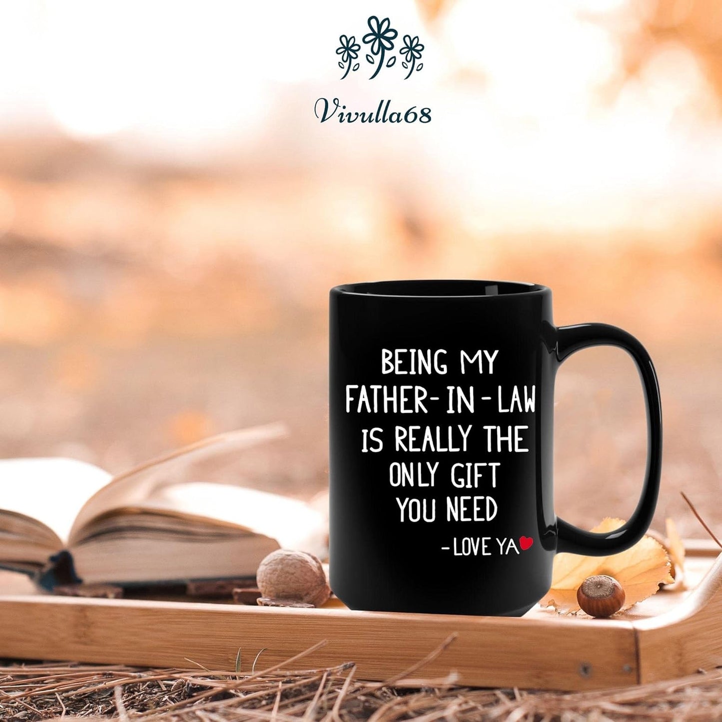 Being My Father In Law Is The Only Gift, Father In Law Gift From Daughter In Law, Father In Law Mug, Gifts For Father In Law, Fathers Day Mug For Son In Law, Fathers Day Mug From Daughter In Law