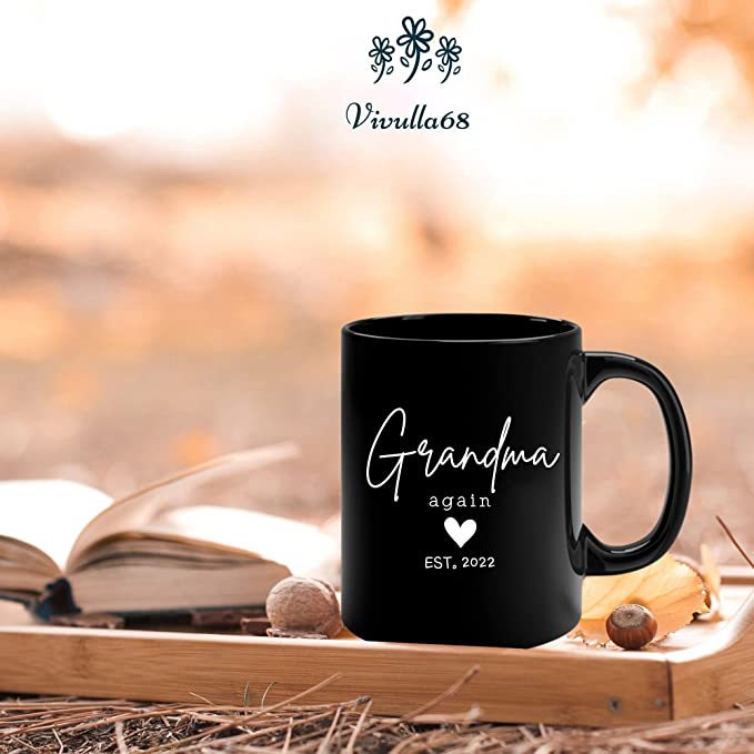 Grandma Again Mug, Grandma Again Announcement Gifts, Youre Going To Be A Grandma Again, Pregnancy Announcement For Grandma Again, Promoted To Grandma Again, Grandma Again Coffee Mug