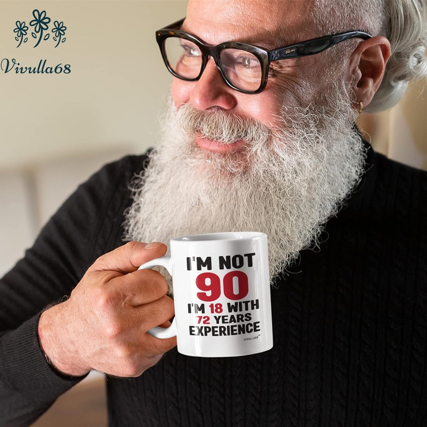 mailabeeus 90th Birthday Gifts For Women Men, 90 Year Old Birthday Gifts For Women, 90th Birthday Gift Ideas, Gifts For 90 Year Old Woman Man, 90 Yr Old Birthday, 90th Birthday Cups For Grandma Grandpa