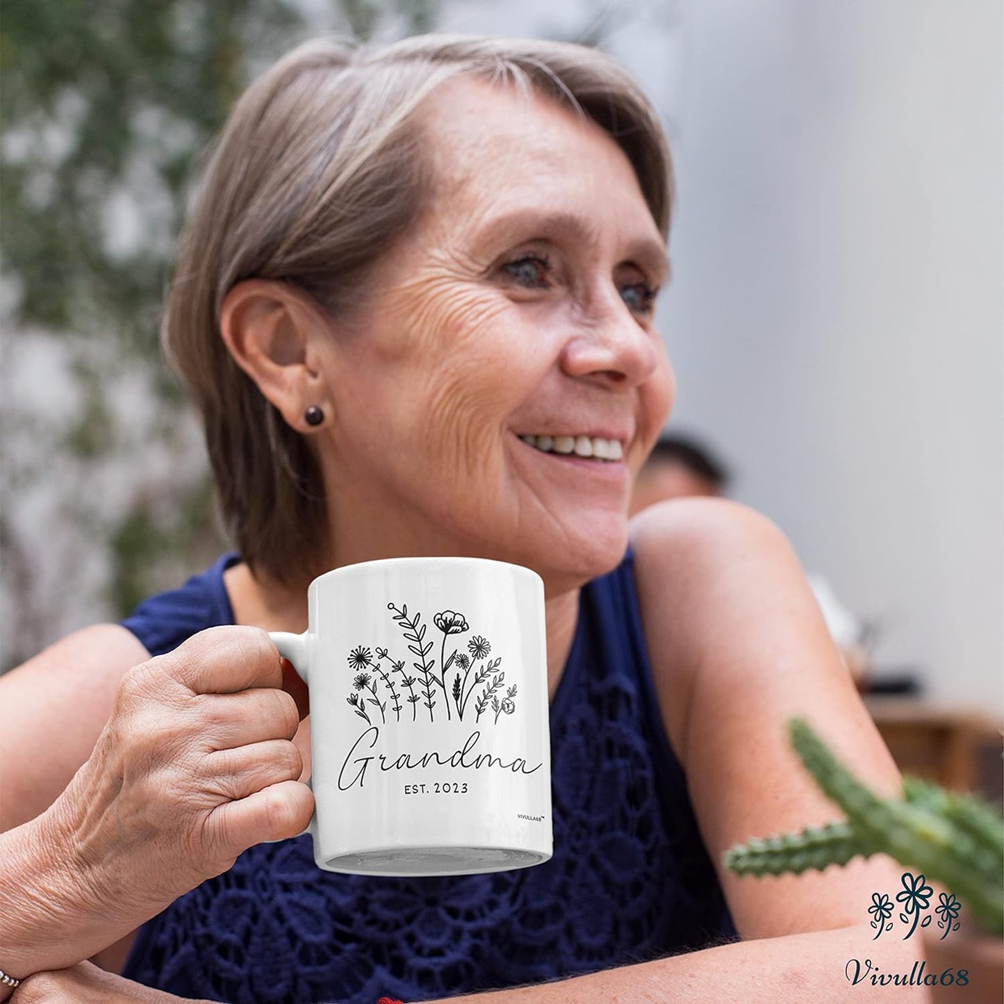 mailabeeus Promoted To Grandma 2023 Mug, New Grandma Gifts First Time, Grandma to be Gifts, Pregnancy Announcement for Grandma Expecting, Grandma Mugs Coffee Gift for New Grandma, Future Grandma Gifts