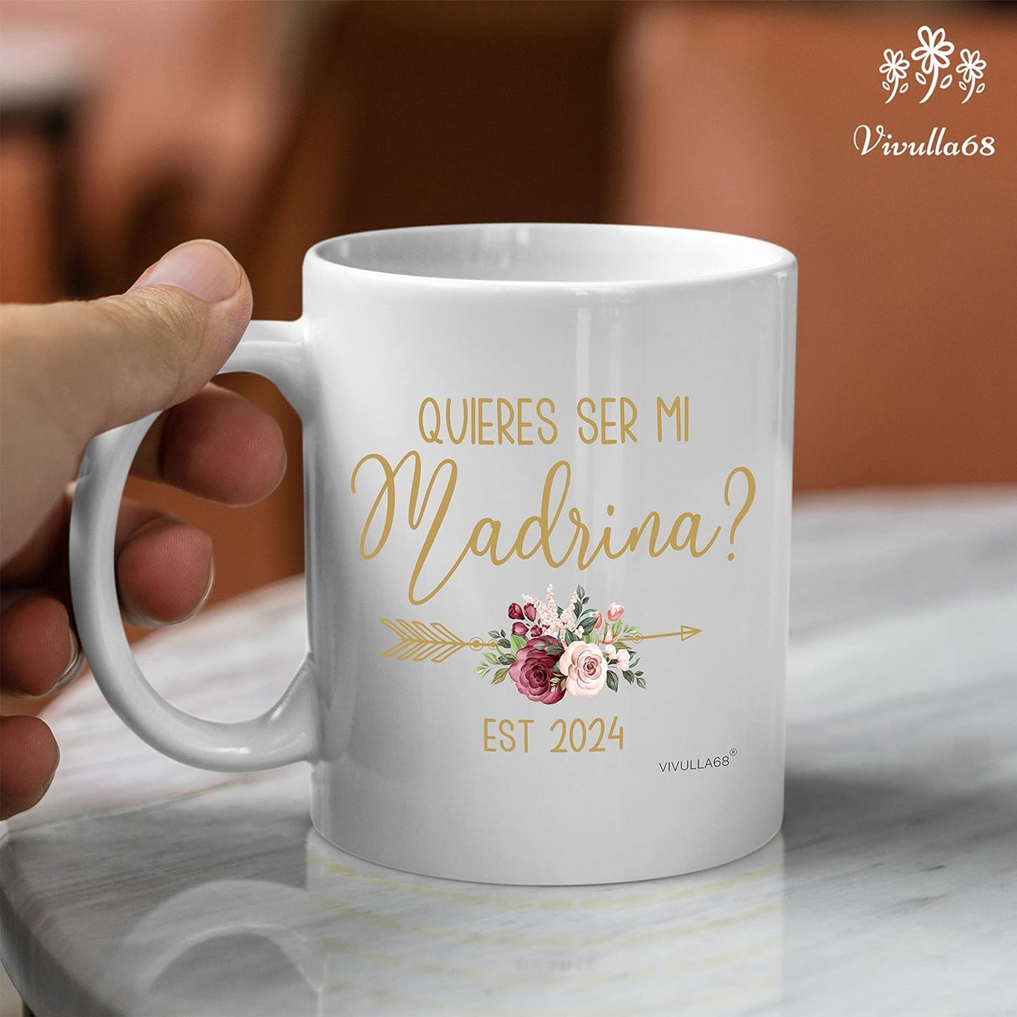 mailabeeus Quieres Ser Mis Padrinos De Bautizo, Bautizo Recuerdos Juego De 2 Tazas 2024, Recuerdos De Bautizo Para Niño, Niña, God parents Presents Proposal, Quieren Ser Mis Padrinos De Bautizo